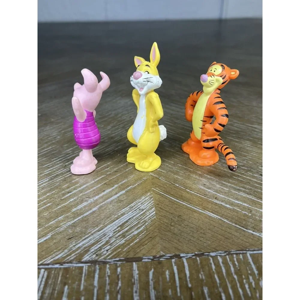 Disney Winnie the Pooh PVC Plastic Figures Rabbit Tigger & Piglet 3
